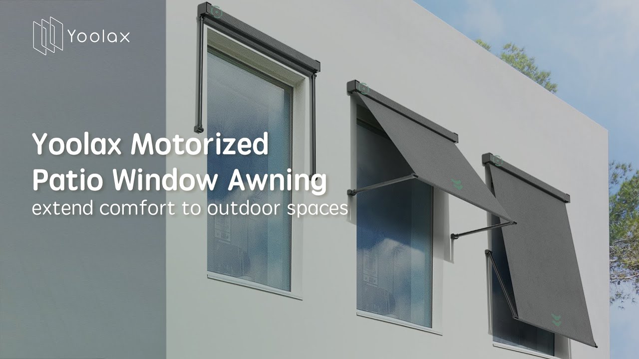 Product Show | Yoolax Motorized Patio Window Awning