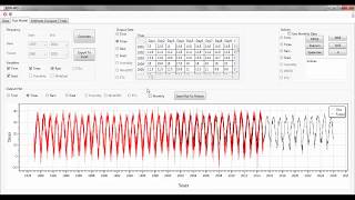 KNN Weather Generator can generate data by 7 variables and compare them with other models.