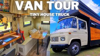 CAMPER TRUCK DIY LUXURY TOUR [RV]