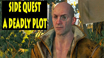 The Witcher 3 Wild Hunt Gameplay Walkthrough - Side Quest - A Deadly Plot [1080p HD]