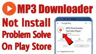 MP3 Downloader App Not Install Download Problem Solve On Google Play Store & Ios screenshot 1
