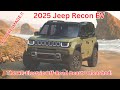 2025 Jeep Recon EV: The All-Electric Off-Road Beast Unleashed! #2025cars #2025jeeprecon #jeepreconev