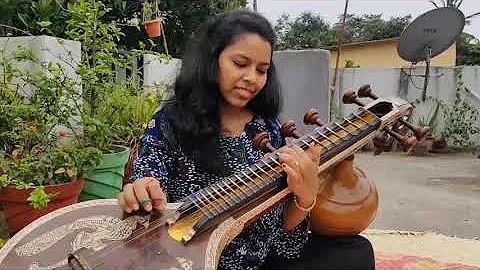 Kaadhalikkum Pennin | Veenai Instrumental Cover | Veenai Usija