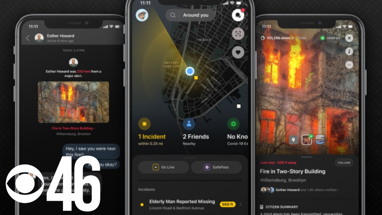 Residents using controversial crime-tracking app - YouTube