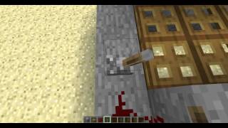 minecraft 1.2.4 how to make a trapdoor bridge