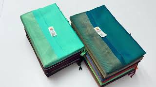 Plain pure soft silk handloom sarees | silk mark | cod available | varnaa sirumugai screenshot 2