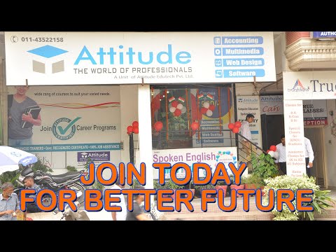 Attitude Academy| Join Today For Better Future| Career Counselling| Contact Now: 011-43522158