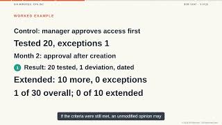 Reporting Test Exceptions and SOC Report Form and Content | Six Minutes: CPA ISC, Part 49