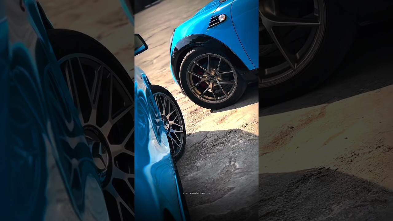 Melting Duo MINI Cooper with Mercedes-Benz A45 AMG 🥰💙 || 