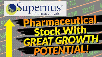 Supernus Pharmaceuticals valuation!  This stock may double soon!