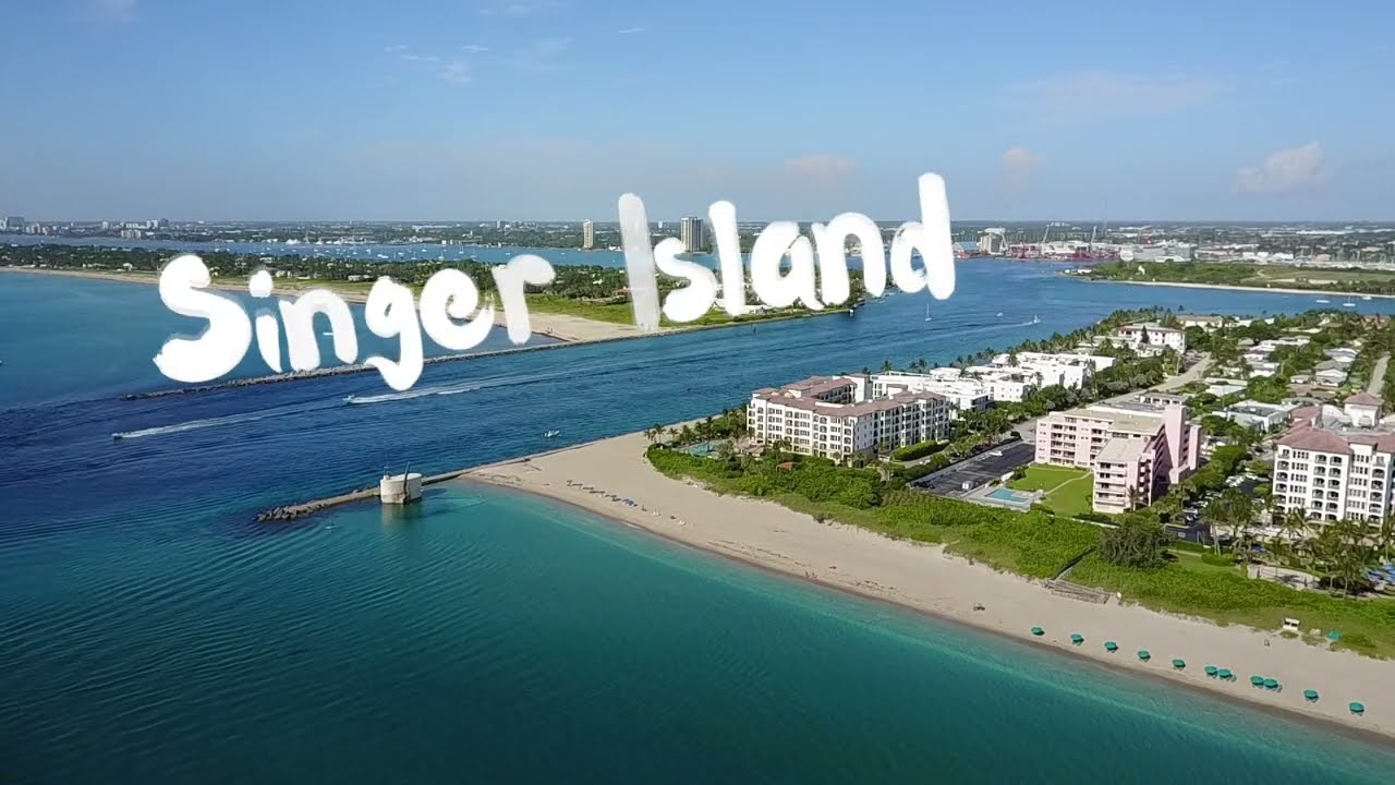 Singer Island in Riviera Beach, Florida | Free Drone Stock Footage in HD 1080p