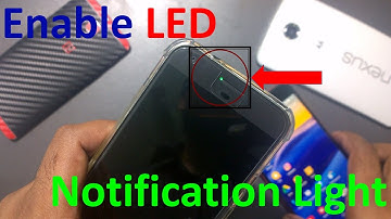 how to enable led notification light in Nexus & Pixel Phones (Pixel,Pixel XL,Nexus 6P,Nexus 5x)