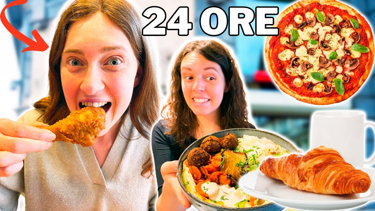 MANGIO TUTTO QUELLO CHE VOGLIO per 24h 🍕 *godurioso*