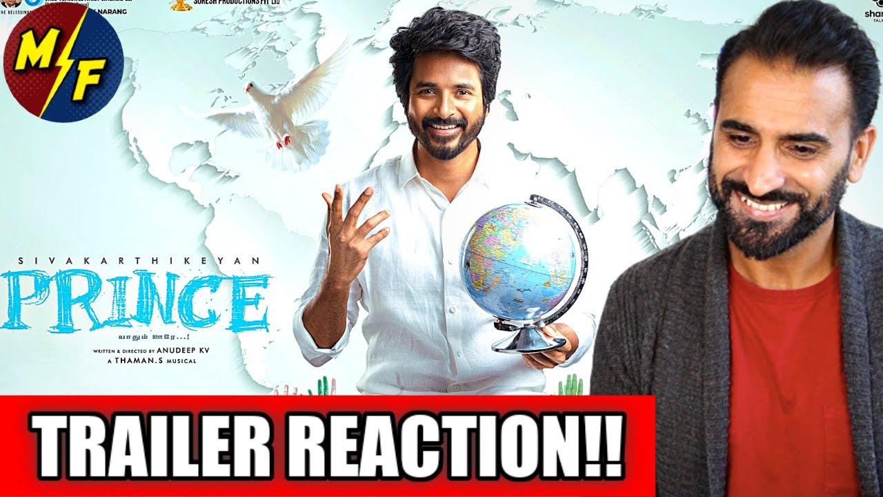 PRINCE Trailer REACTION & REVIEW! | Sivakarthikeyan, Maria | Thaman S | Anudeep K.V