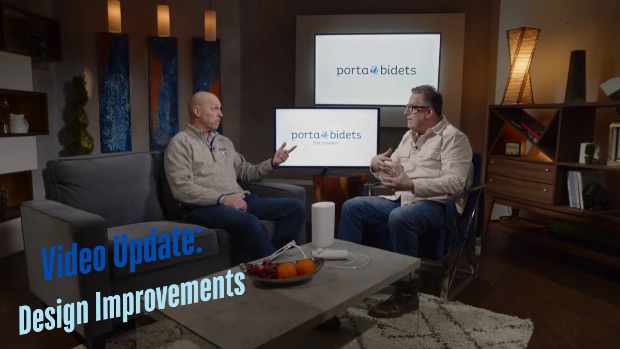 The Traveler by PortaBidets, Video Update 1: Improved Design 