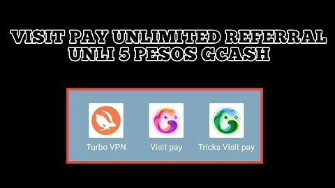 VISIT PAY UNLIMITED SELF REFERRAL | UNLI 5 PESOS GCASH | NO BAN NO DETECT WITH PROOF OF PAYMENT