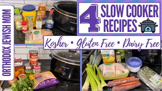 4 Slow Cooker Recipes * KOSHER * GLUTEN FREE * DAIRY FREE * | Orthodox Jewish Mom (Jar of Fireflies)