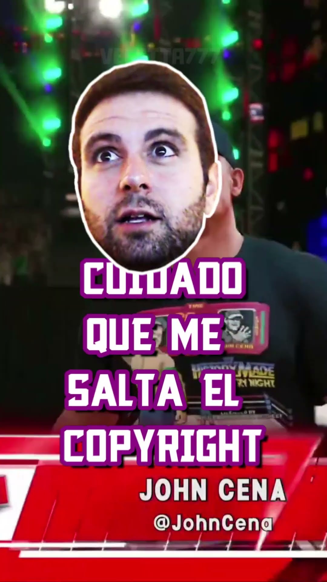 ¡A VEGETTA777 le salta el COPYRIGHT!