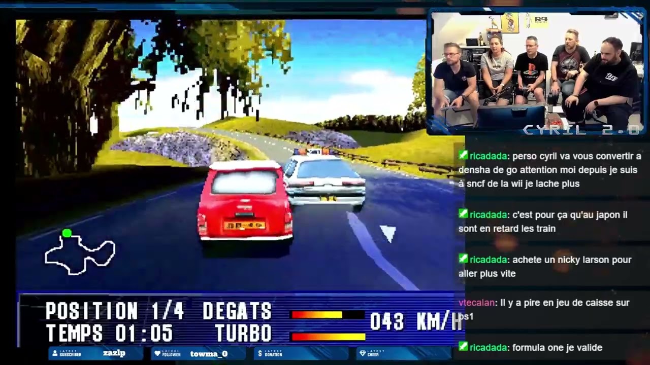 Jeu Paris-Marseille Racing - PlayStation 1 (PS1) - Version FR Complète - Très Bon état