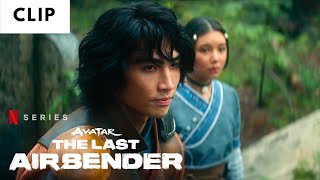 Avatar: The Last Airbender (Netflix) | Jet & Katara Vs Firebenders Spies Scene