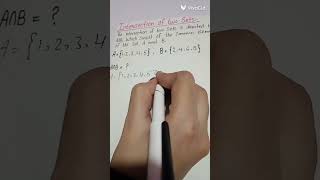 Intersection of two sets in Mathematics/by Humaira Malik