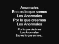 Anormales redimi2 (letra)