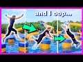 The Funniest FAIL On A Total Wipeout Challenge Style Course!! Disaster :')