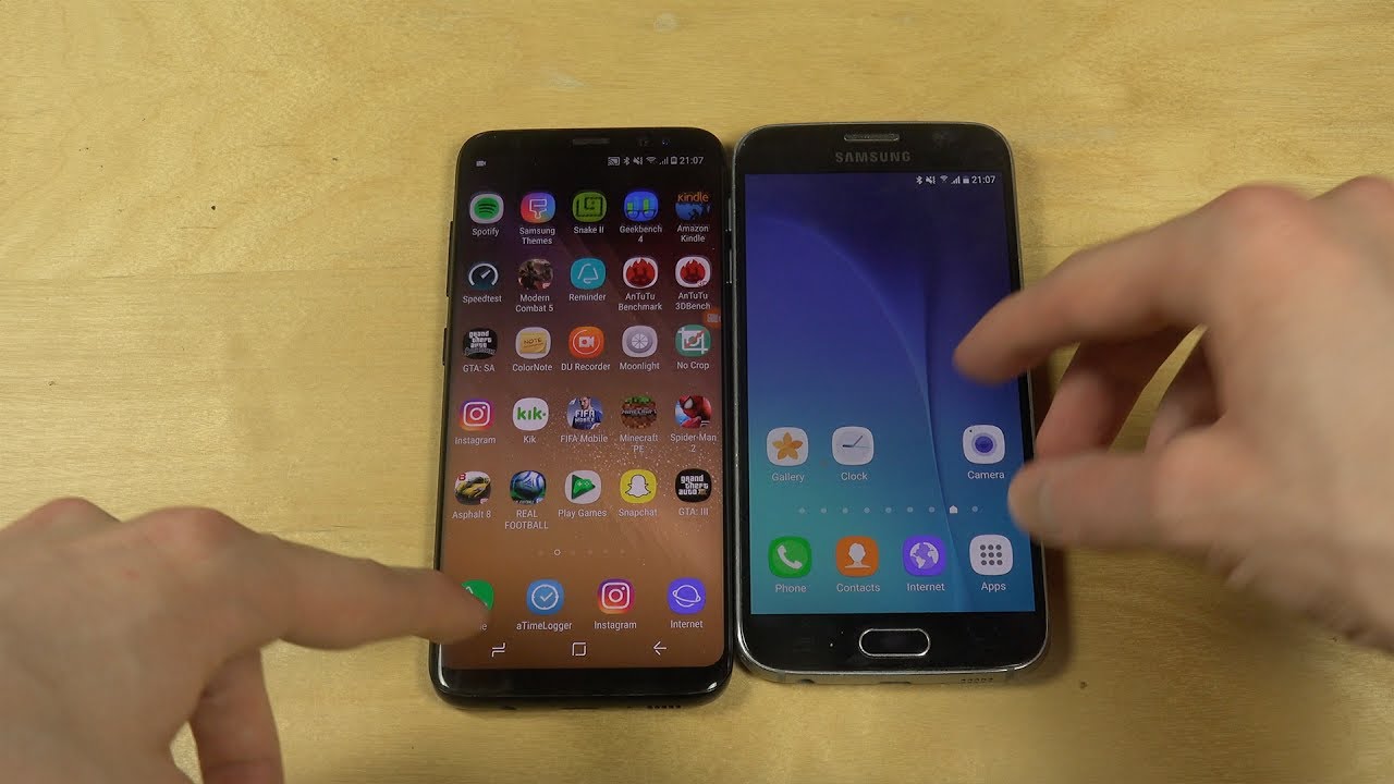 Samsung s8 vs s8