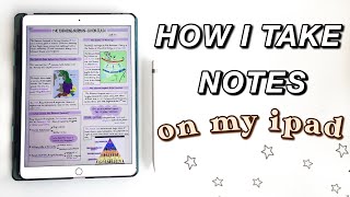 HOW I TAKE NOTES ON MY IPAD FOR COLLEGE | study with me digital, tips for pretty notes, goodnotes 5 screenshot 5