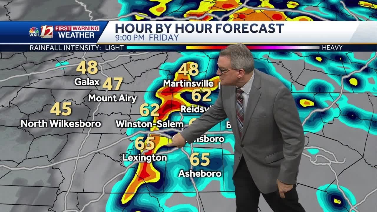 WATCH: Quiet Thursday ahead of severe weather possibilities Friday ...