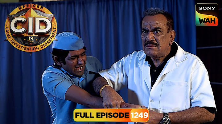 ACP ने रंगे हाथों पकड़ा Ward Boy को चोरी करते हुए | CID | सी.आई.डी. | 26 Mar 2025