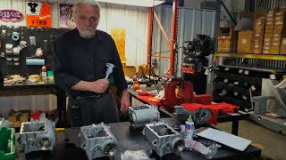 V-Twin Motor Shop Ready w/ Dan Henke - 4 Speed Transmission Assembly - Main Drive gear Install
