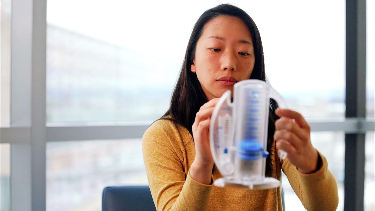 How to Use an Incentive Spirometer Penn State Thoracic Surgery YouTube