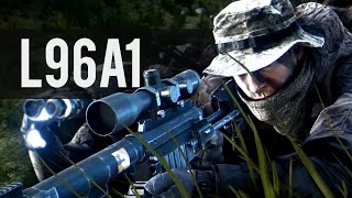L96A1 Review The British Sniper Rifle - Battlefield 4 Commentary
