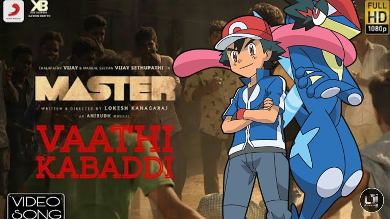 Vaathi Kabaddi Song Pokemon version  Ash Ketchum  Master Marvel