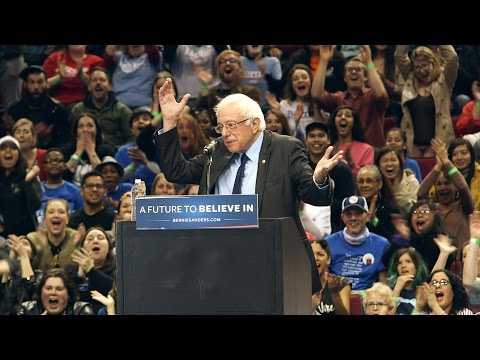 Bernie Sanders 'put a bird on it' at Portland rally