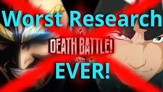Deathbattle Breakdown | All Might VS Might Guy