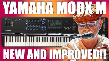 Yamaha MODX M. The sound of Montage M for a lot less money!!