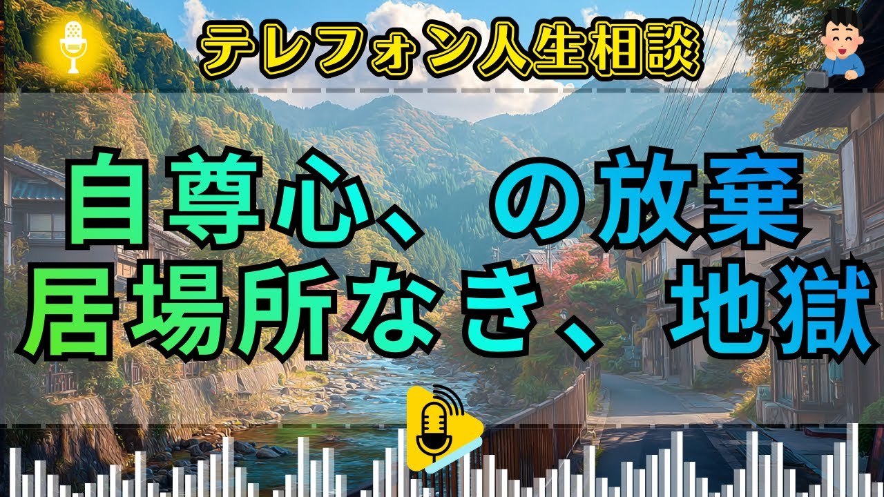 【テレフォン人生相談】「去勢された居候」マスオさんの美名に隠れた、自尊心なき男の惨めな末路。