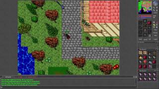 Tibia [7.4] 45 EK lures red skull into PK trap