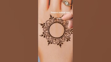 Easy and simple New Stylish Mehndi Design for Bridesmaids |UK-USA Viral”#henna #shorts #dubai