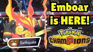 Its EMBOAR Time! Pokemon Champions VGC Ranked Competitive Battles!