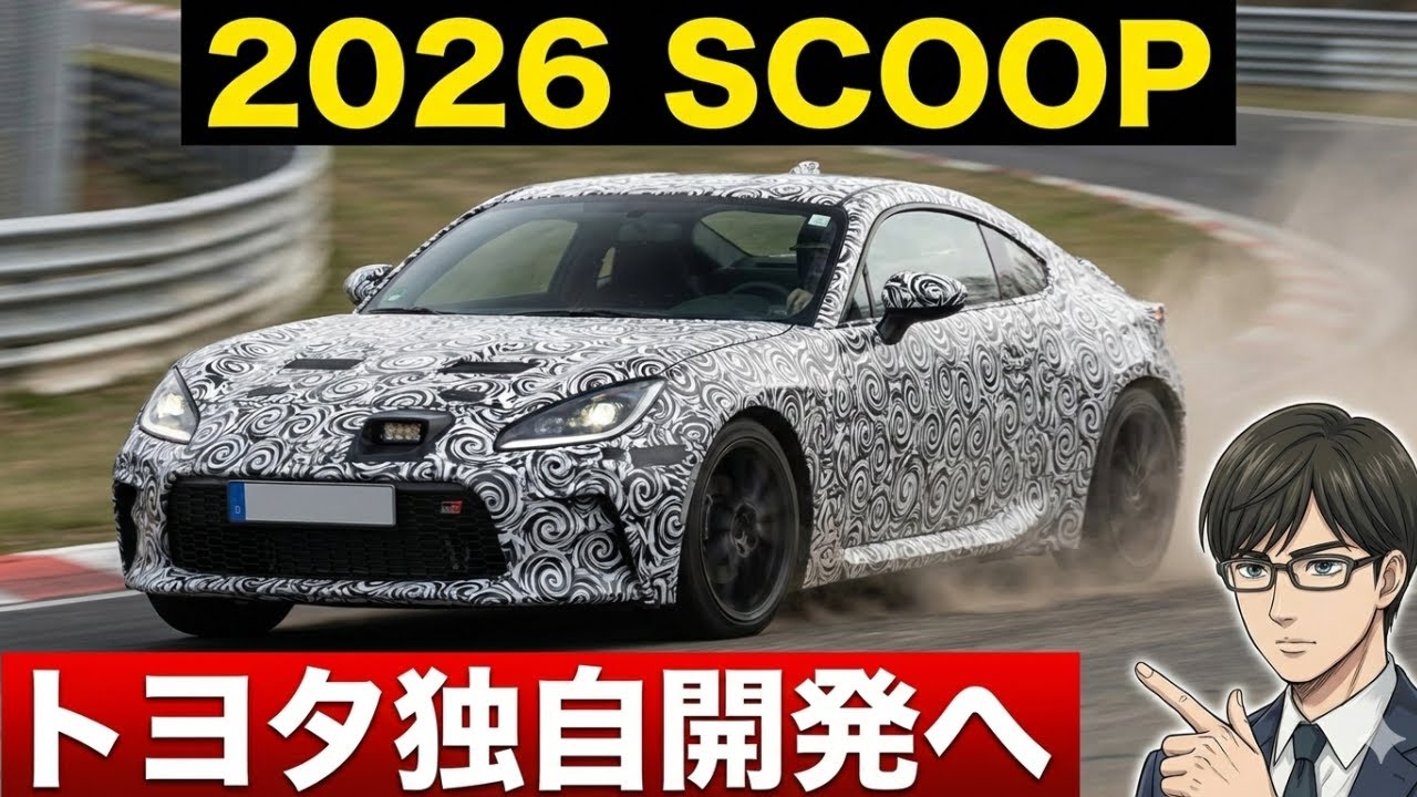 【2026衝撃】次期GR86は1.6Lターボで確定！？スバル製ボクサー終了の真相