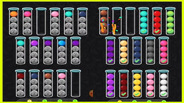 Color Ball Puzzle Gameplay |All Levels android,ios [Classic: 455-459] |ASMR&Gaming