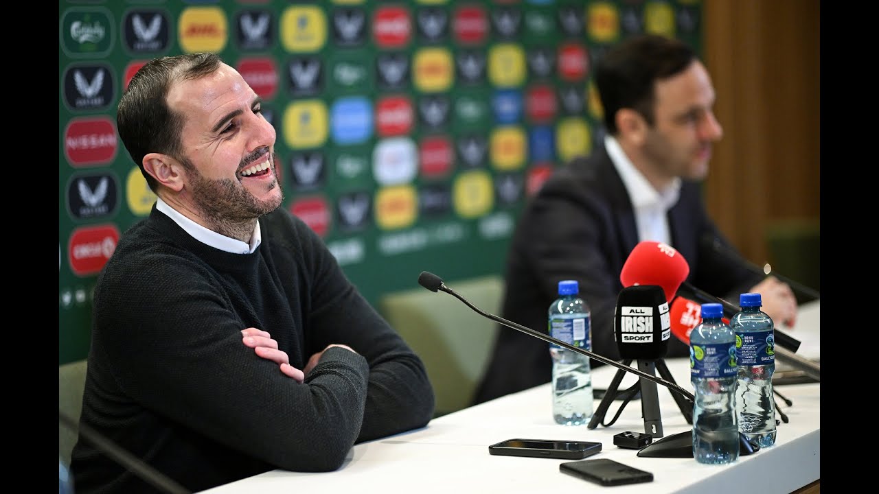 John O'Shea officially unveiled as Republic of Ireland interim Head Coach