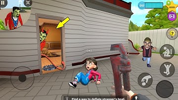 Scary Stranger 3D - funny videos everyday , gameplay walkthrough  part 465 ( android, ios)