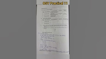 Operating System Practical 11 Manual Writing #shorts