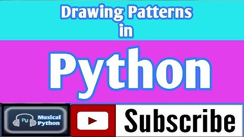 Drawing Square Patterns using turtle in Python |  Python Language | Python for Beginners