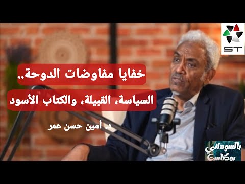 خفايا مفاوضات دارفور السياسة القبيلة والكتاب الأسود د أمين حسن عمر بالسوداني بودكاست