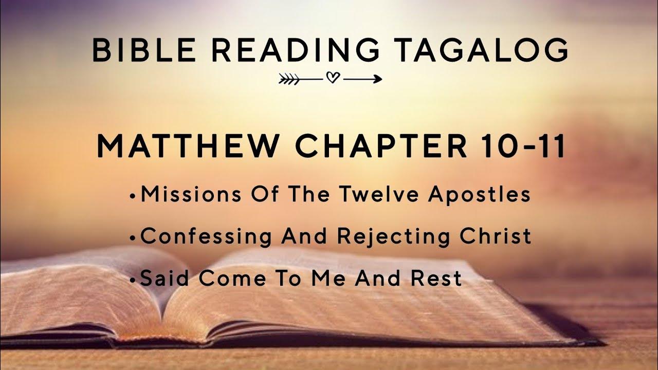 matthew-chapter-10-11-tagalog-bible-bible-audio-newtestment-youtube